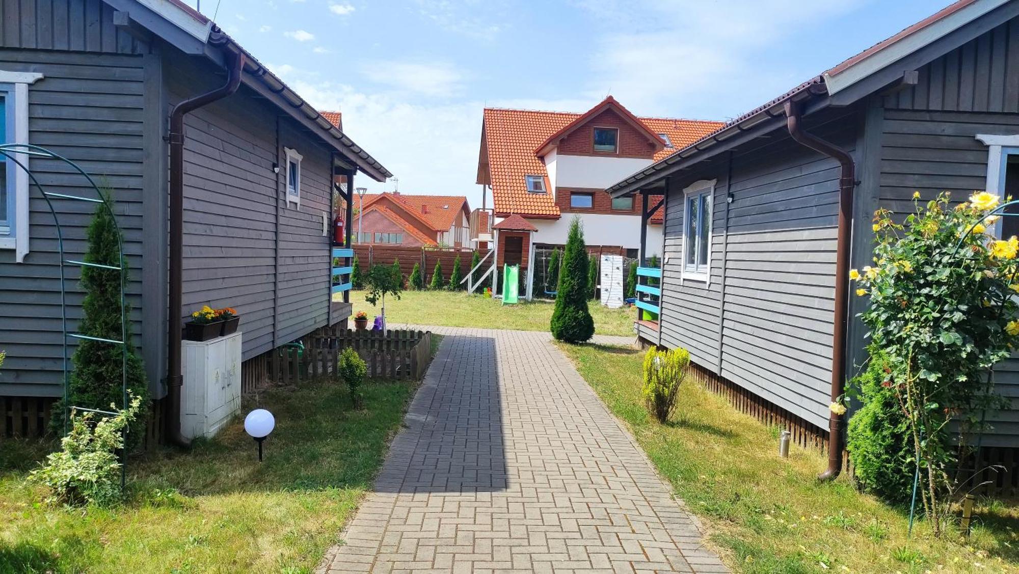 Na Fali Domki Letniskowe Zarnowska Exterior foto